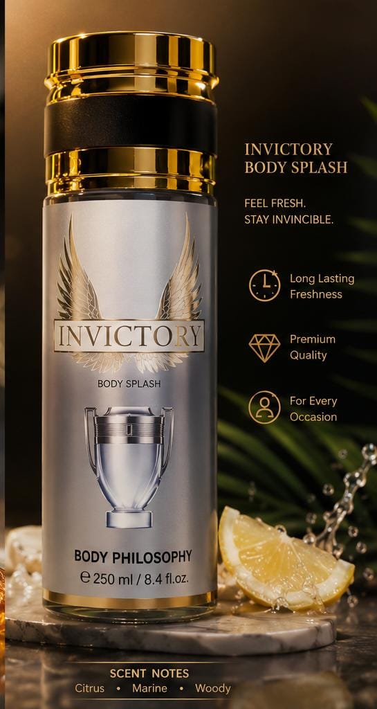 Inspired by invictory body mist 250ml