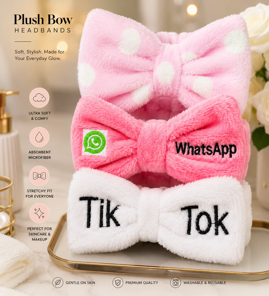 Plush bows