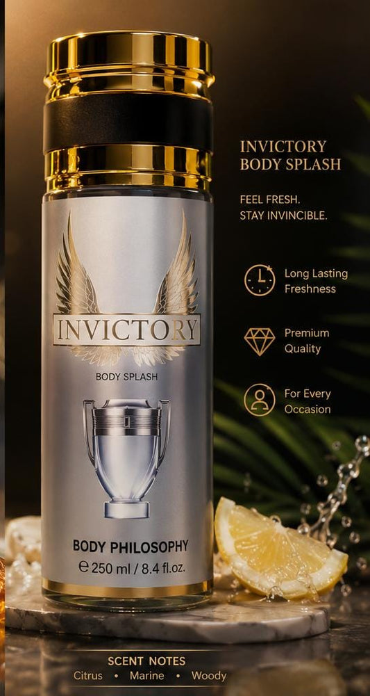 Inspired by invictory body mist 250ml