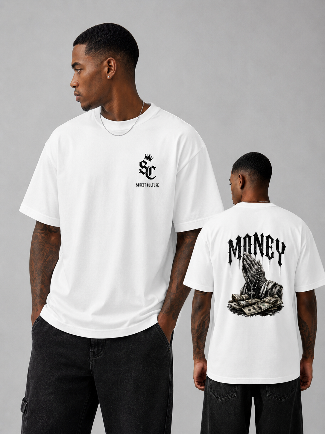 Male graphic T-shirt